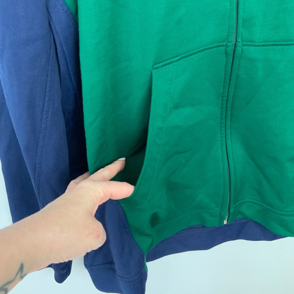 Adidas Sz XL Notre Dame Fighting Irish Full Zip Hoodie Jacket Sweatshirt - Picture 2 of 6